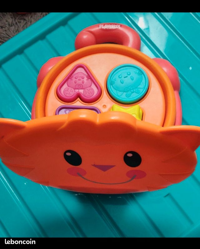 Boîte à formes chat playskool 6-9 mois (image 1)