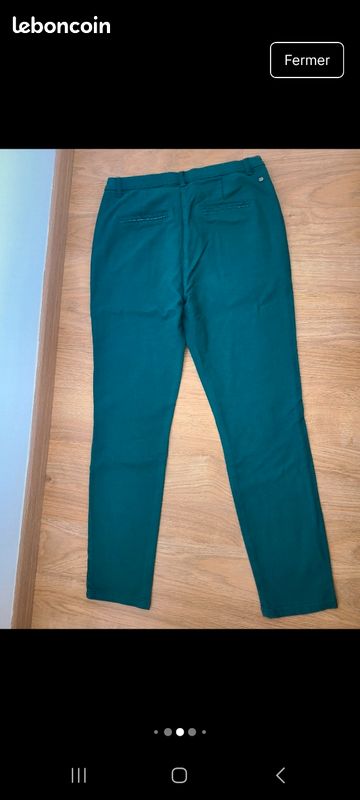 Pantalon vert Trend (image 5)