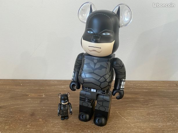 Bearbrick The Batman Medicom 400 + 100 % - Sculptures, figurines et
