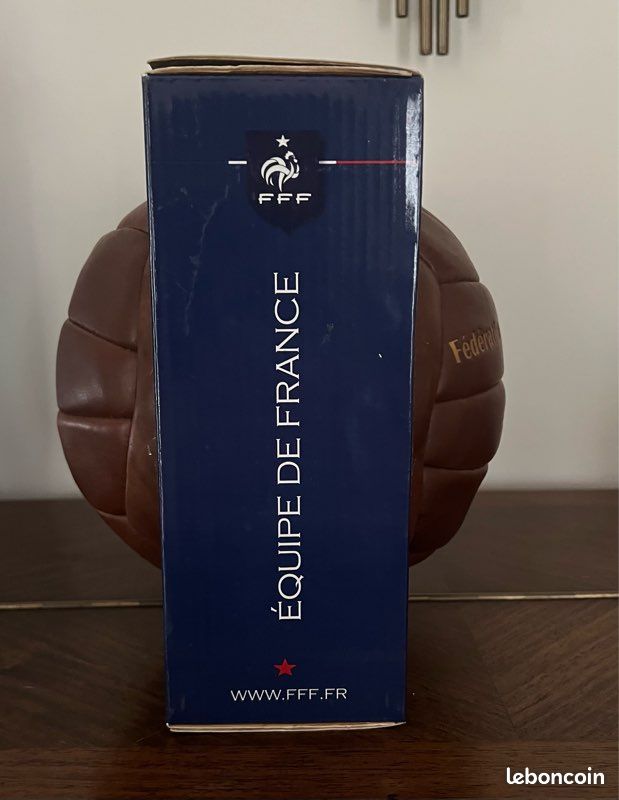 [COLLECTOR] Ballon de foot vintage Équipe de France- Neuf en boîte (image 2)