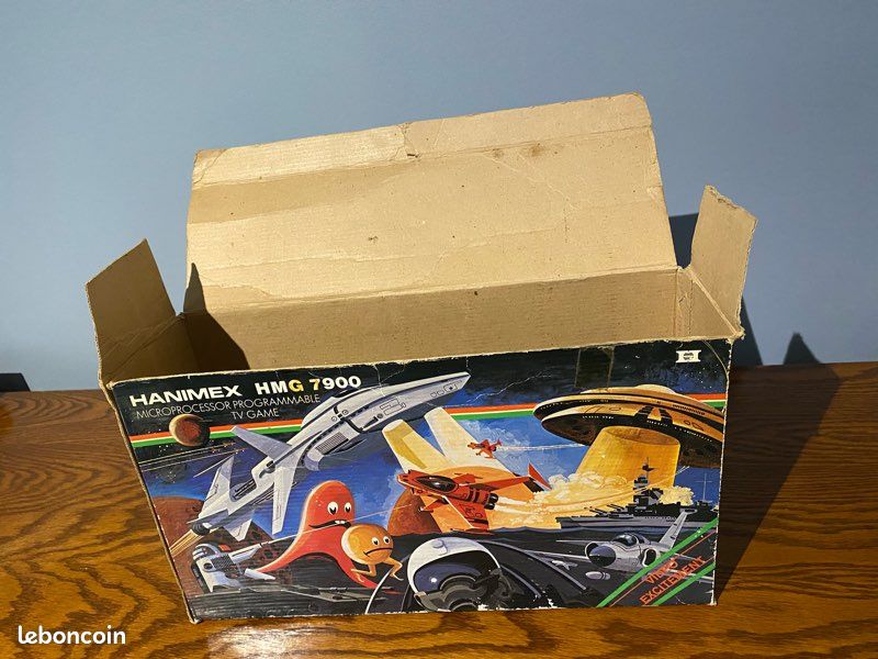CLONE DE PAC-MAN pour console Hanimex HMG 7900 GOBEUR cartouche