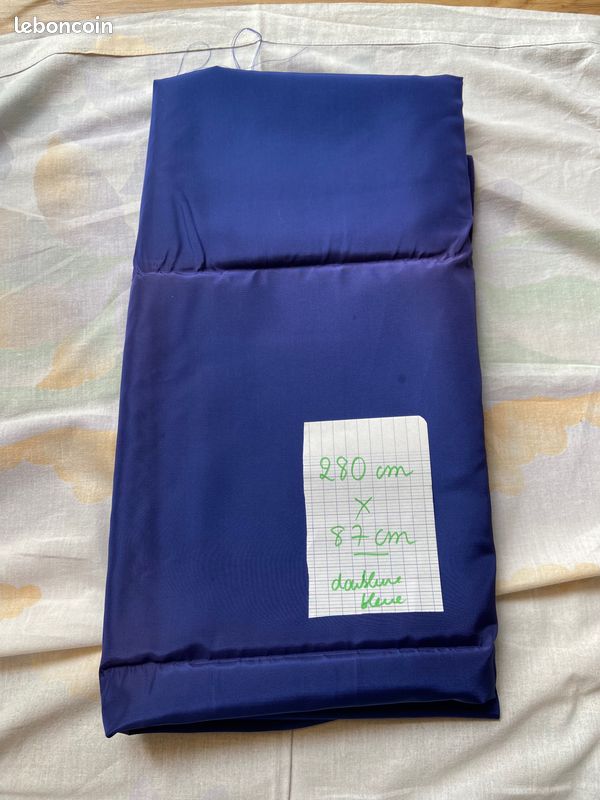Tissu coupon Doublure bleue (image 1)