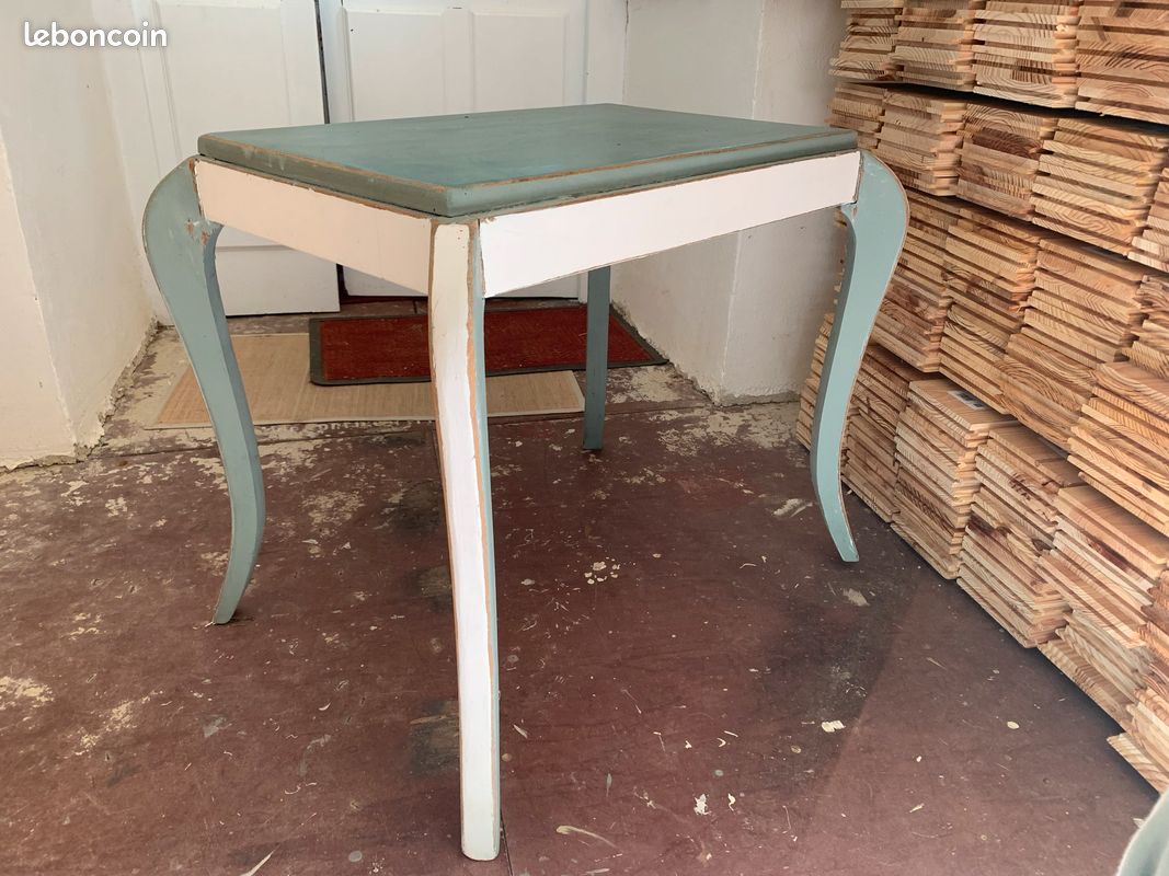 Petite table style vintage (image 2)