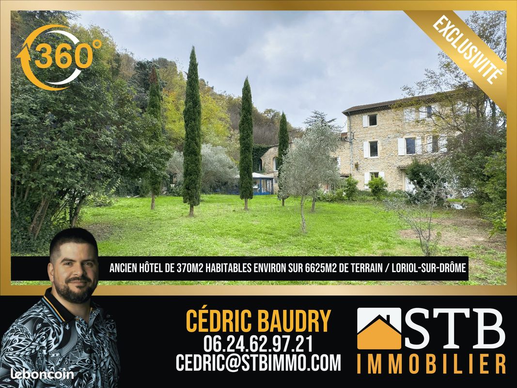 Maison 15 pièces 370 m² · à Loriol-sur-Drôme · 370 m² · 449 000 €
