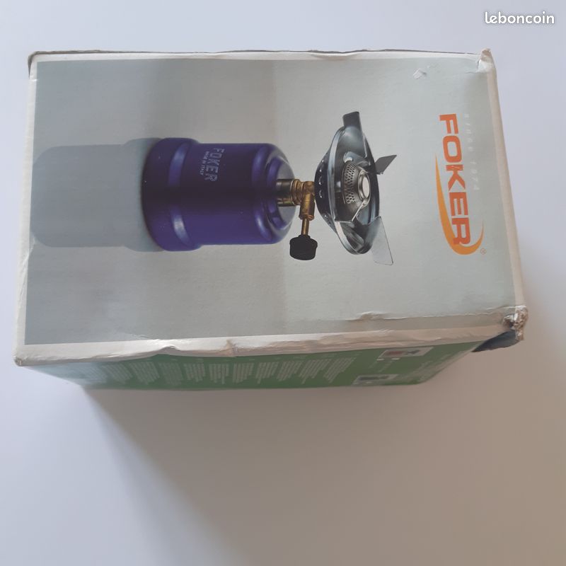 Réchaud de Camping - GENERIC - K-190 - Métal Bleu - 1,08 kW - Portable