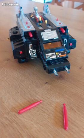 X-Or Gavan Tank Rundon Gavion Incomplet – Jouet Vintage Bandai Popy 1982