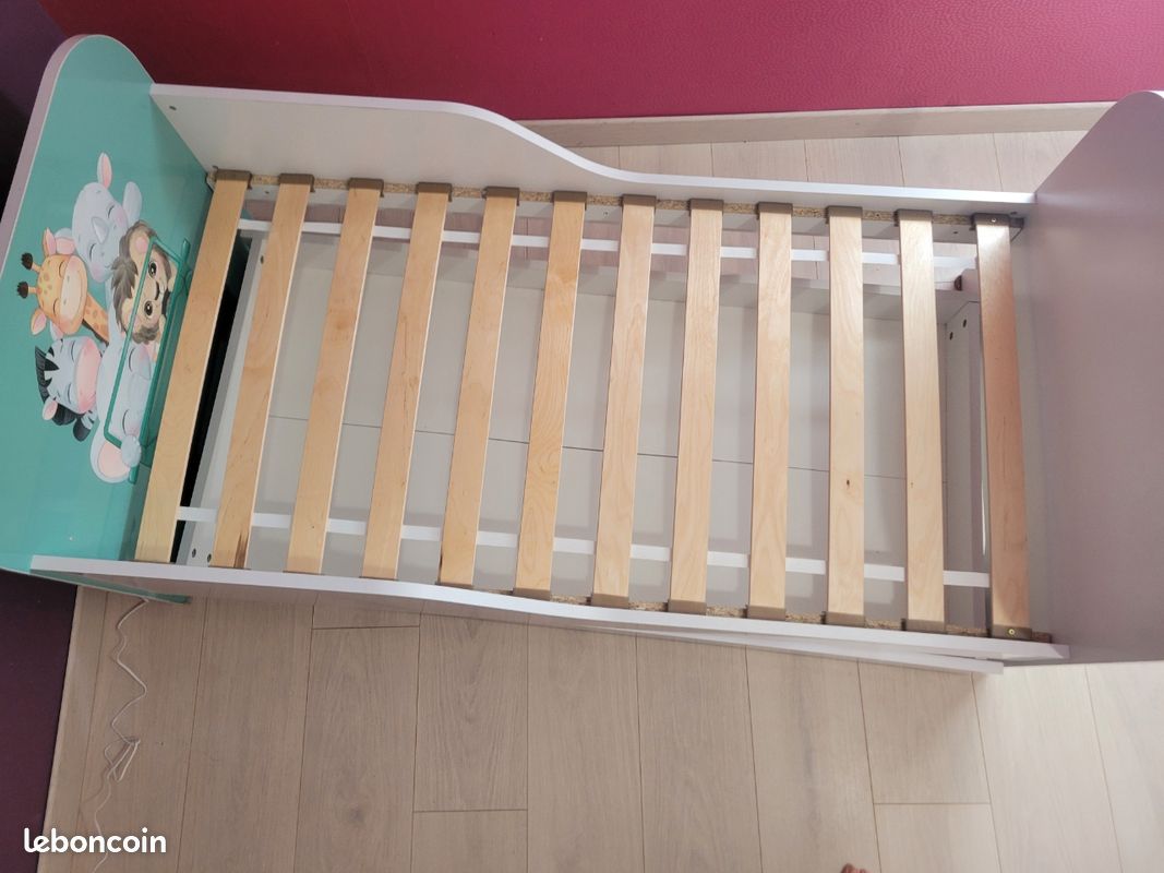 Ensemble lit 70×140 et matelas (image 5)