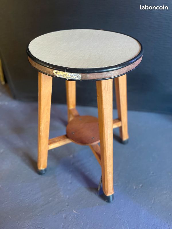 Tabouret Elem vintage 50/60’s (image 2)