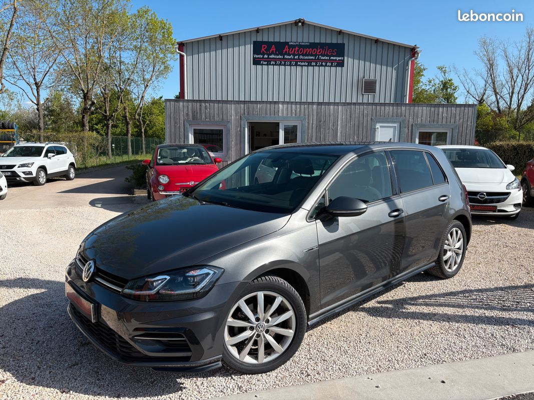 Volkswagen golf vii facelift 1.5l tsi 150ch dsg7 carat pack r-line / 4 PNEUS NEUFS 4 SAISONS (image 1)