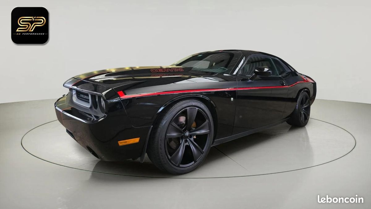 Dodge CHALLENGER 3.6 V6 * Cervini * Boîte Automatique * Cuir * CarPlay * Android Auto * Jantes 20" (image 1)