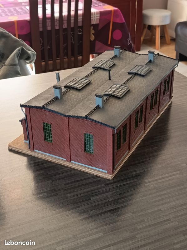 Maquette HO Garage PRAS – Village De France – Kits N°16/17/18 à Monter (neuf)