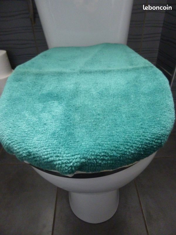 Dessus de toilette vert foncé (image 1)