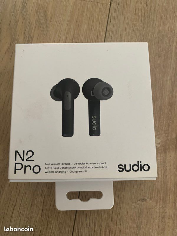 Écouteurs sans fil N2 Pro sudio tout neuf (image 1)