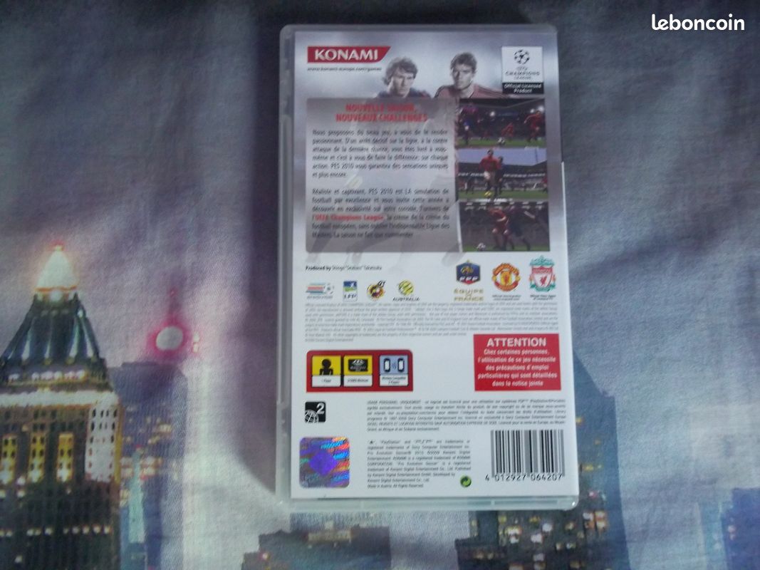 Jeu psp - pes 2010 - poker 2 (image 2)