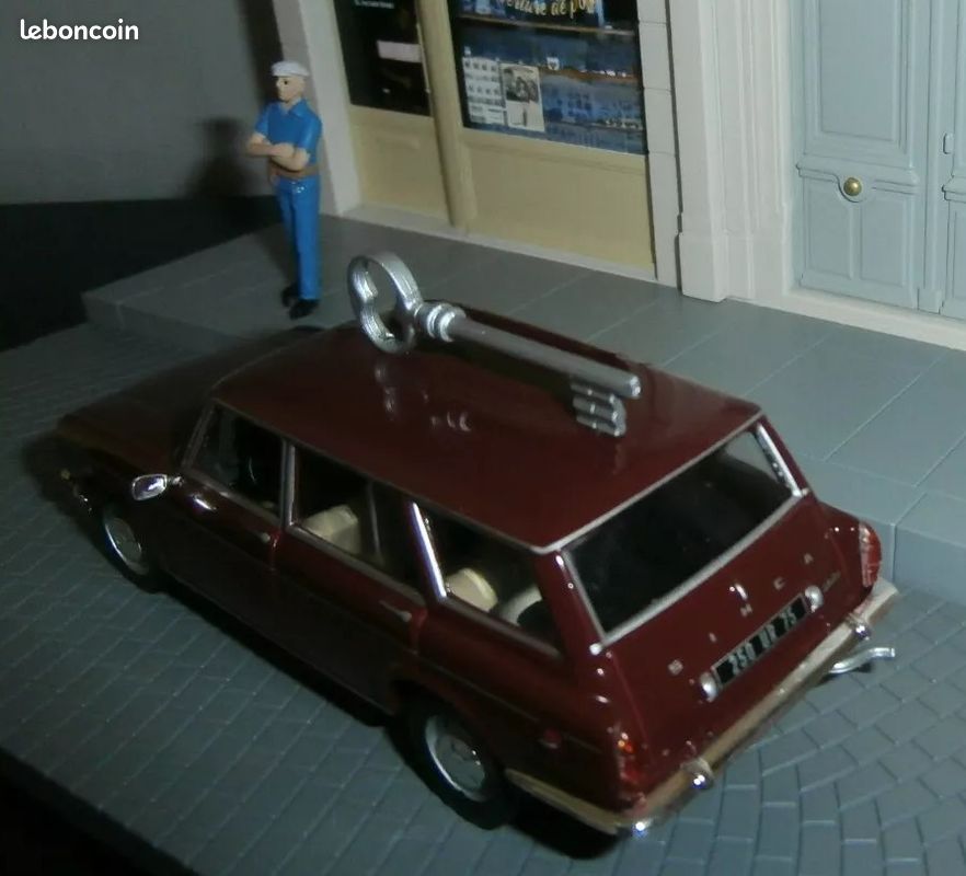 SIMCA 1501 Spéciale BREAK + diorama L'Intervention du serrurier - 1/43 - Neuf en Boite d'origine non déballé - COLLECTION VEHICULES UTILITAIRES N° 8 (image 11)