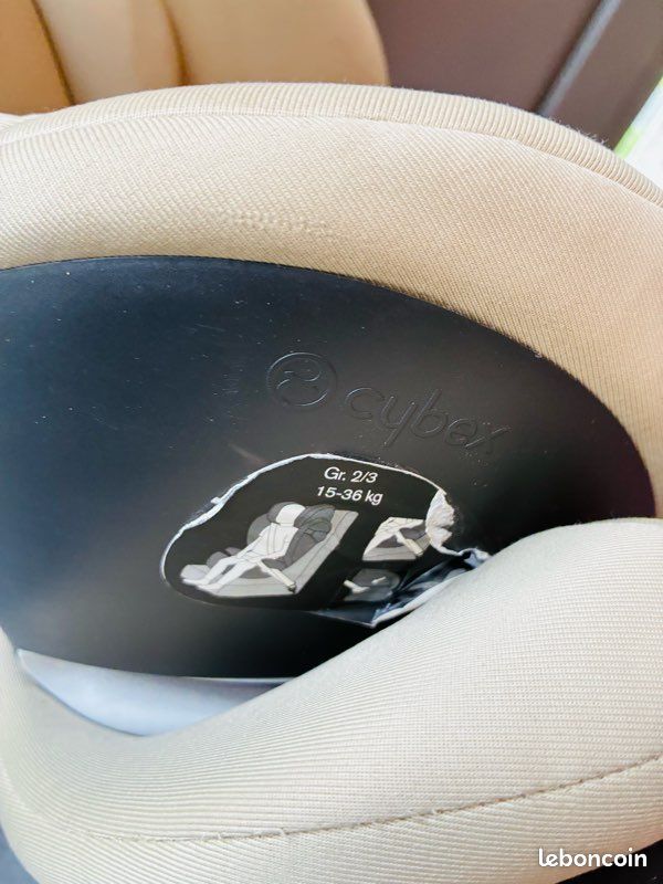 Siège auto bébé enfant Isofix Cybex groupe 2/3 (image 8)