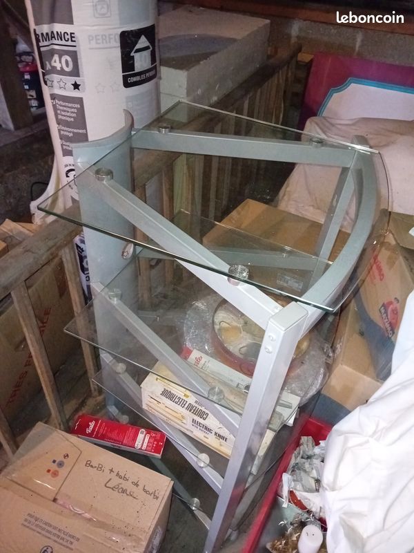 Etagere verre et fer (image 1)
