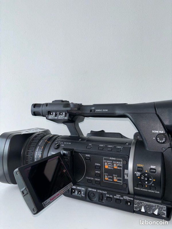 Panasonic Ag-Hpx250 p2hd Photo, audio vidéo