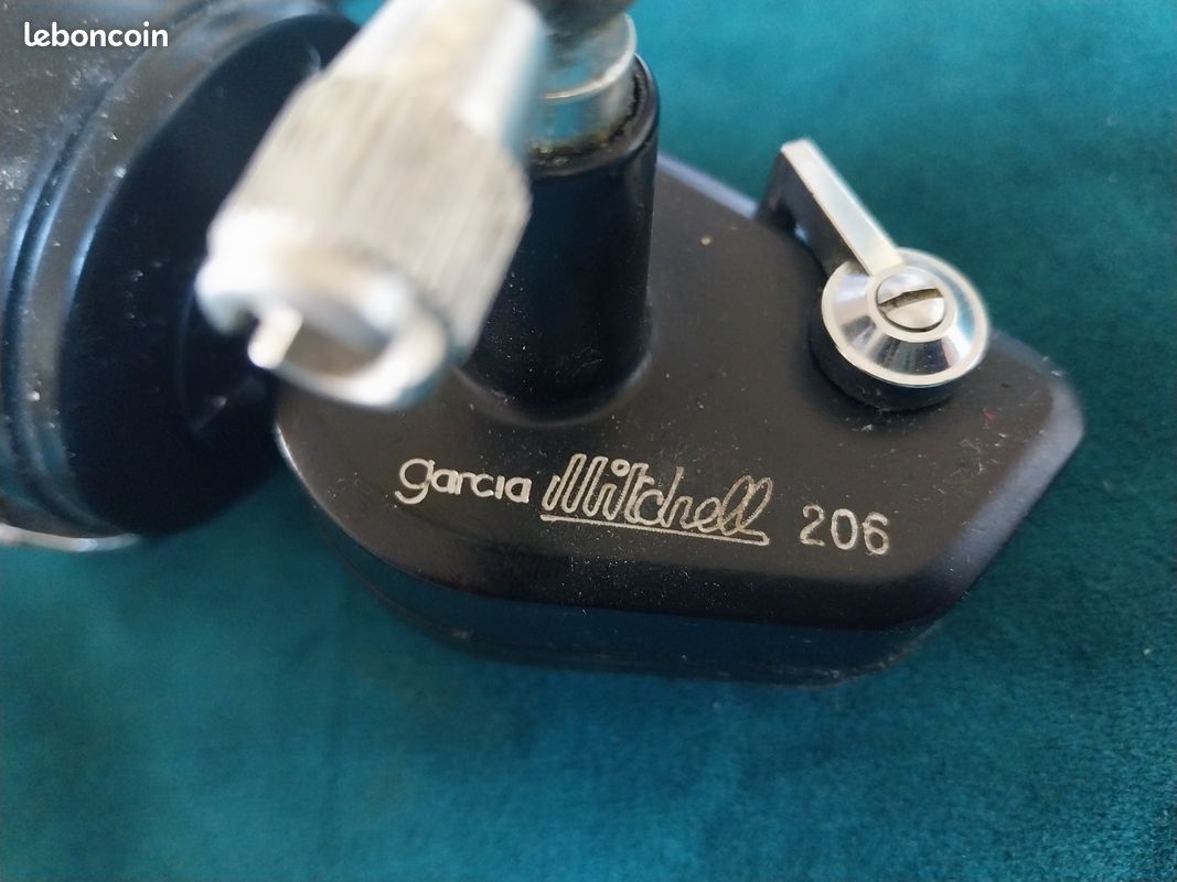 Moulinet De Pêche Ancien Garcia Mitchell 409 - Fabriqué En France - Haute Vitesse - Droitier - Occasion