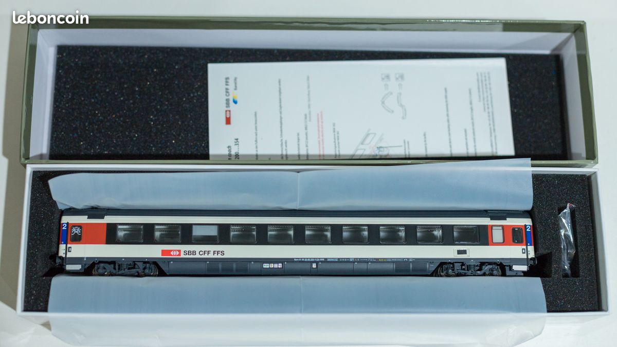 L.S.Models 47225 SBB UIC-X Bcm Couchette (Neu (gemäss Beschreibung)) in