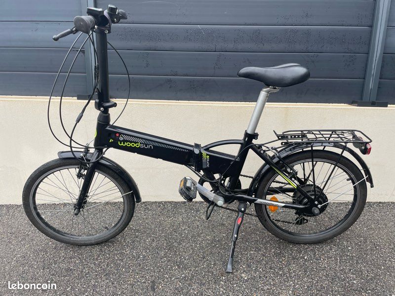 Vtt Velo Electrique Woodsun Leclerc Vélo Pliant Velo Woodsun
