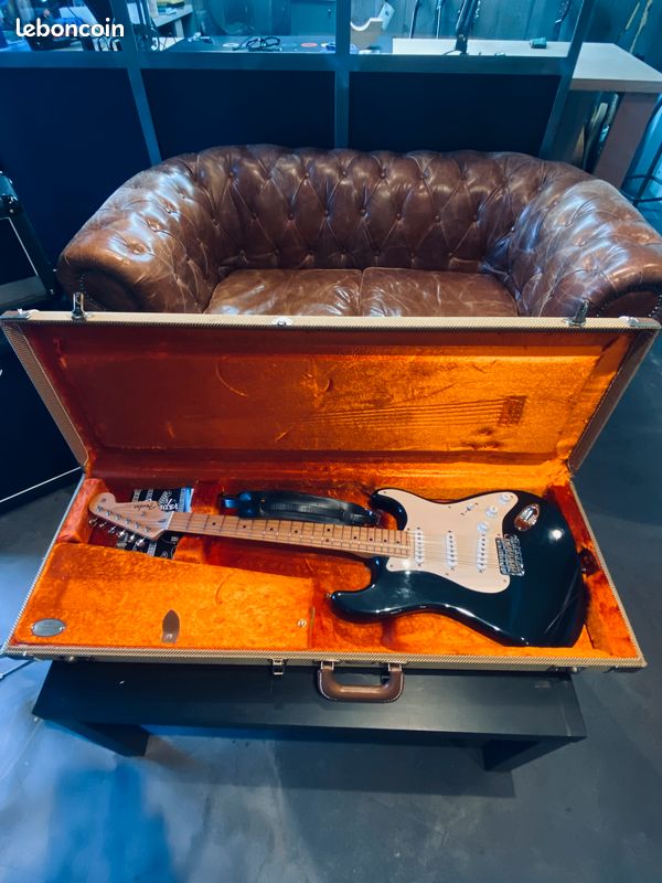 Fender Stratocaster Clapton Custom Shop MDB + Étui Vintage Tweed (image 16)