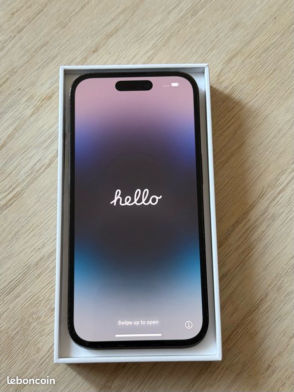IPhone 14 pro 128 go noir sidéral (image 1)
