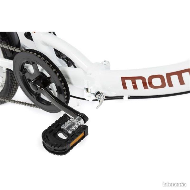 Vélo Pliant Moma Blanc (image 5)