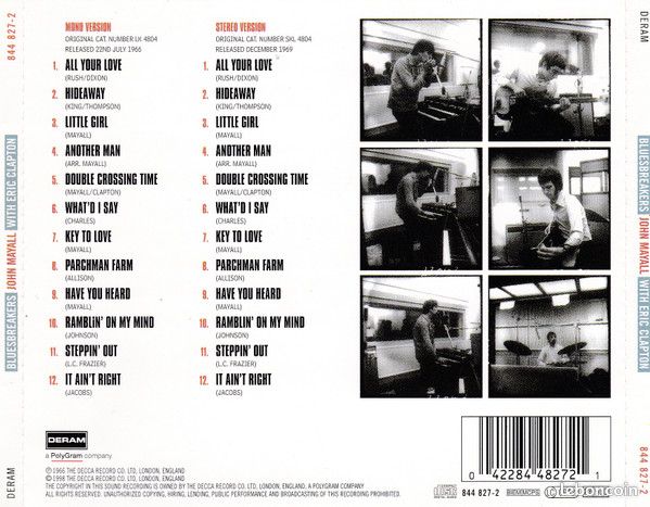 CD - Blues Breakers - John Mayall with Eric Clapton (image 2)