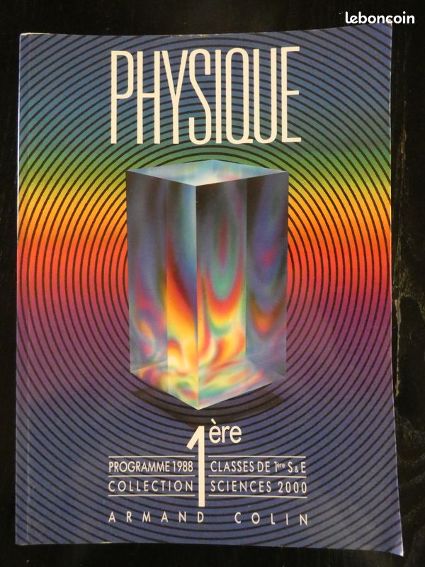 Livre Physique classe de 1ere (image 1)