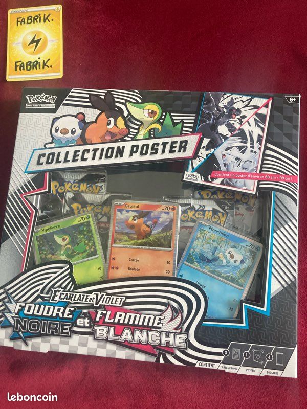 Coffret Classeur Foudre Noire et Coffret Poster EV10.5 Neufs scellés (image 3)