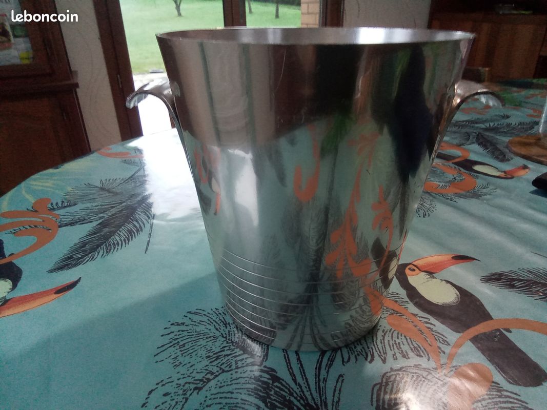 Seau à Champagne Inox Eternum – Vintage Très Bon état – Art De La Table