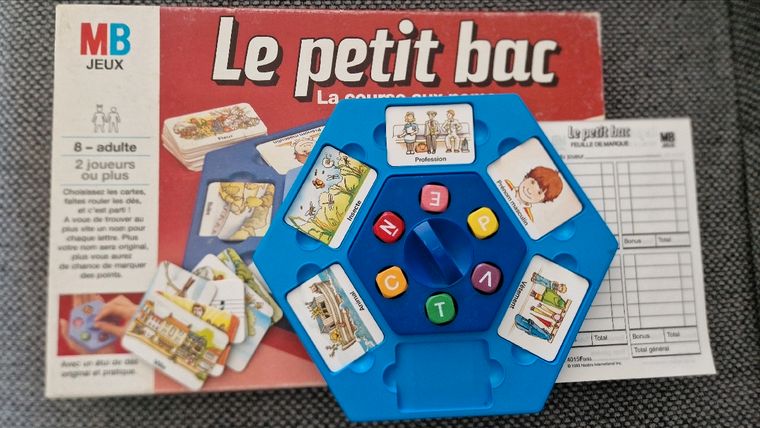 Le petit bac mb jeux complet - MB Jeux