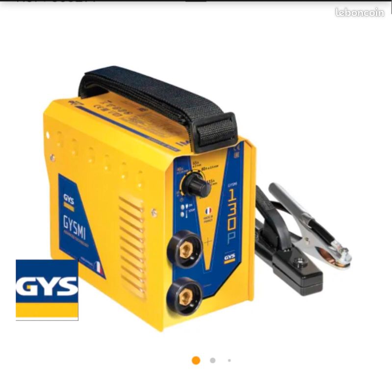 Poste à souder MMA Gys130P bon état (image 1)