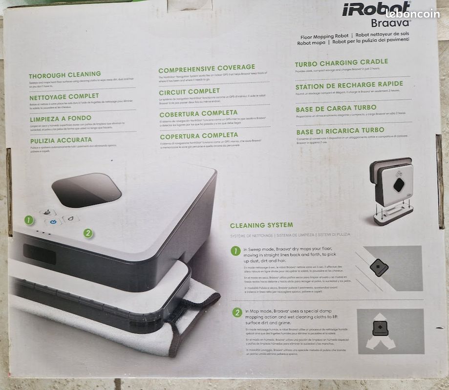 IRobot Braava 390t Électroménager