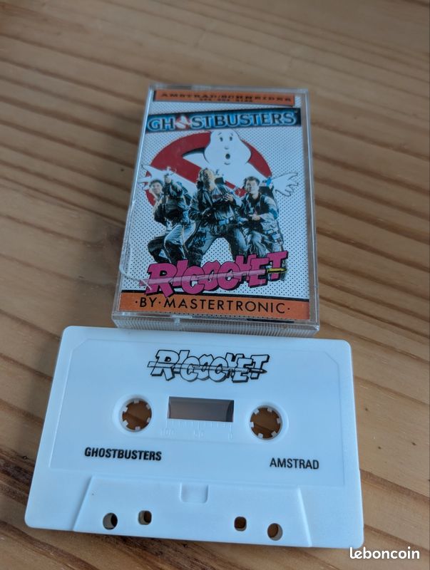 Jeu Ghostbusters Sur Amstrad CPC 464 - Vintage Années 80 - Bon état