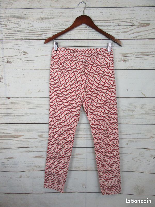 Pantalons droits Promod 34 (XS, T0) (image 3)