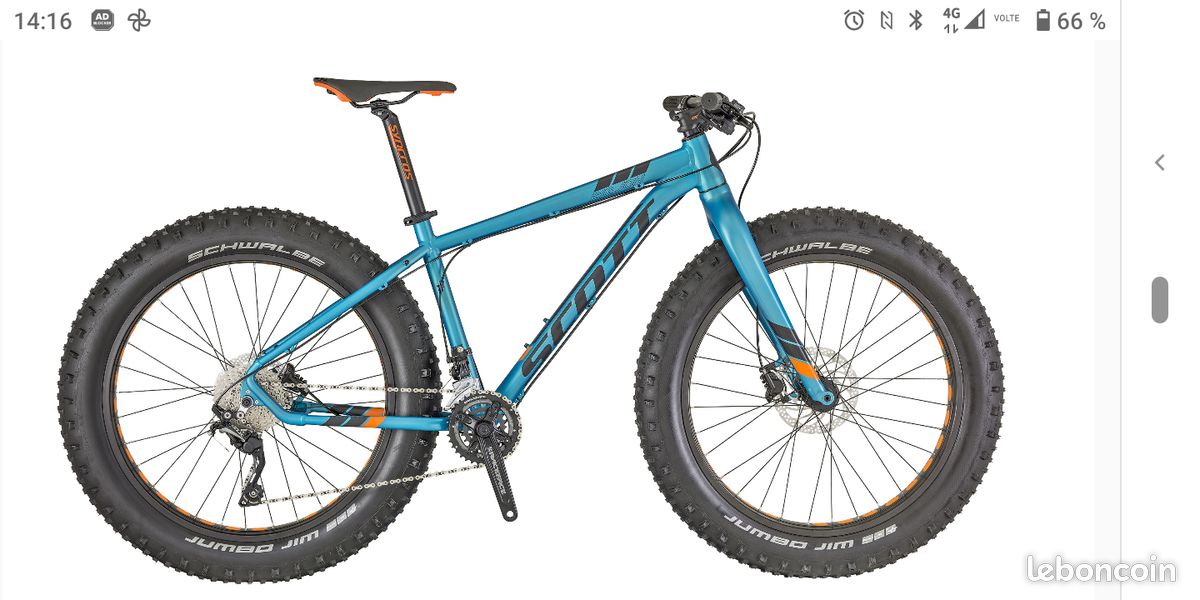 Fat Bike Scott Big Jon Vélos