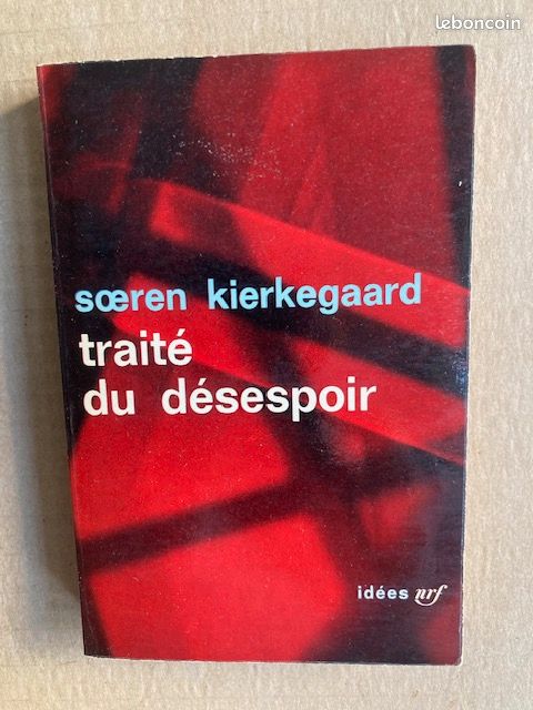 Traité du désespoir Kierkegaard (image 1)