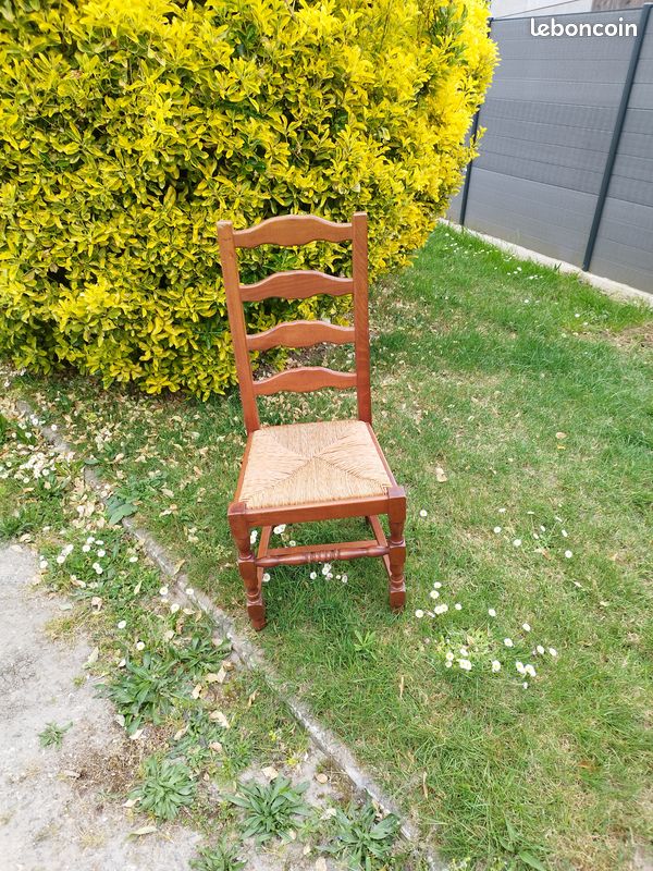 Vend 7 chaises chêne (image 2)
