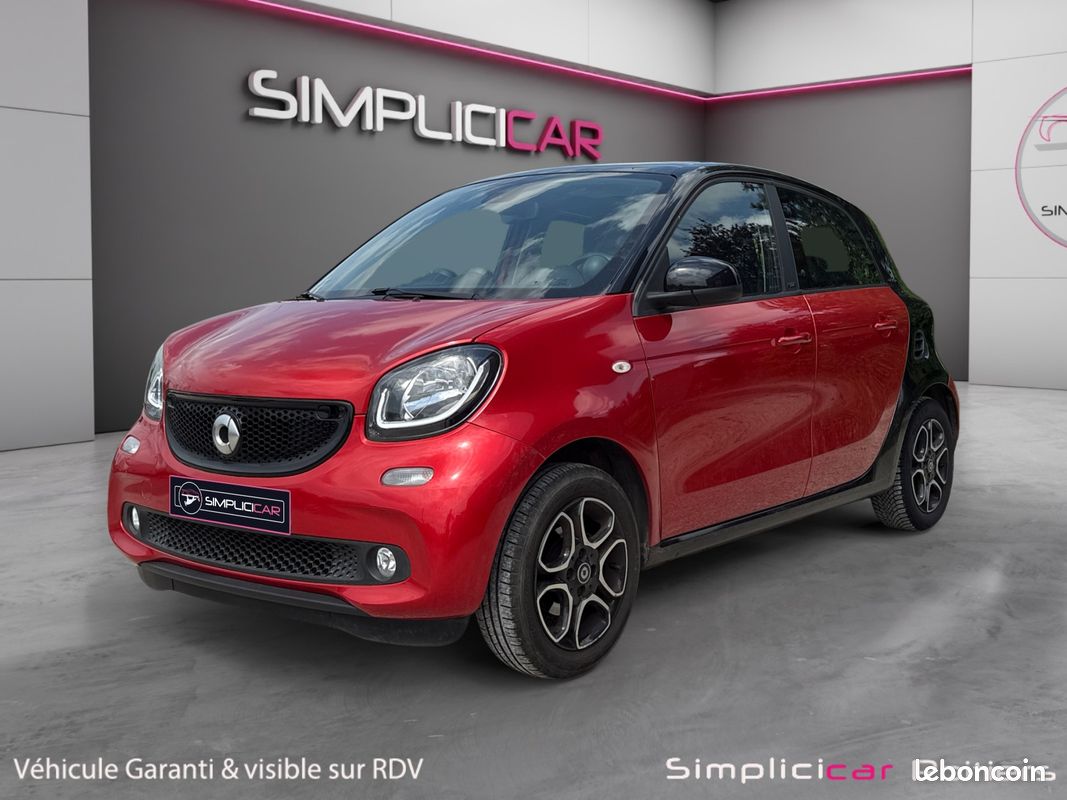 SMART FORFOUR 0.9 90 Prime 90Ch Bluetooth Toit panoramique Régulateur de Vitesse Garantie 12 mois (image 4)