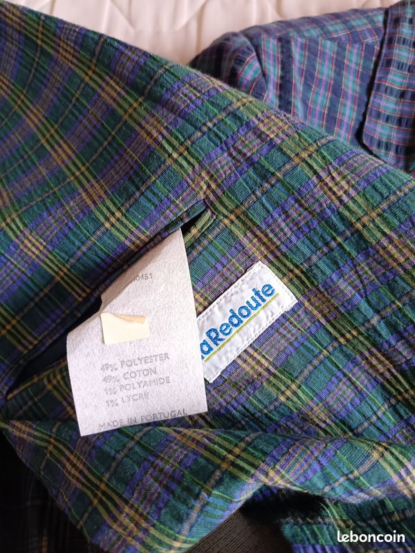 Lot de 3 vestes à carreaux, taille 48 (image 8)