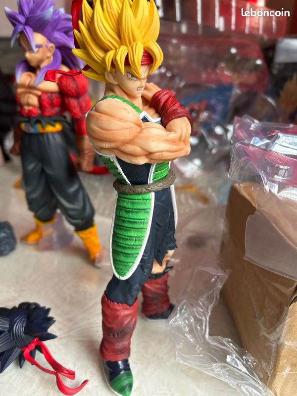 Statue figurine Bardock Dragon Ball Z 24 cm pvc modèle anime manga décoration (image 5)