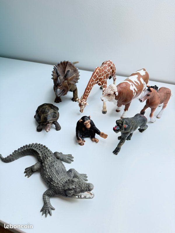 Lot De Figurines Schleich - Thème Bibi Et Les Phoques - Ancien Modèle - Occasion