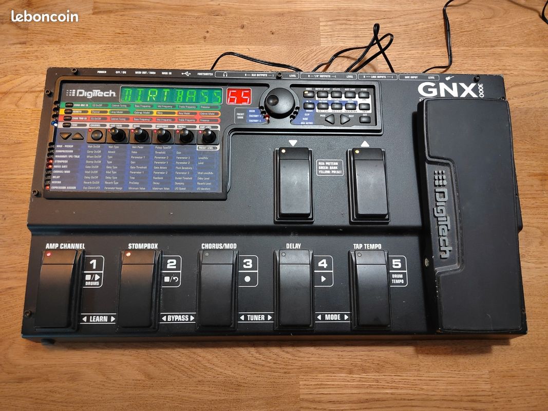 GNX 3000 multi effet guitare (image 1)