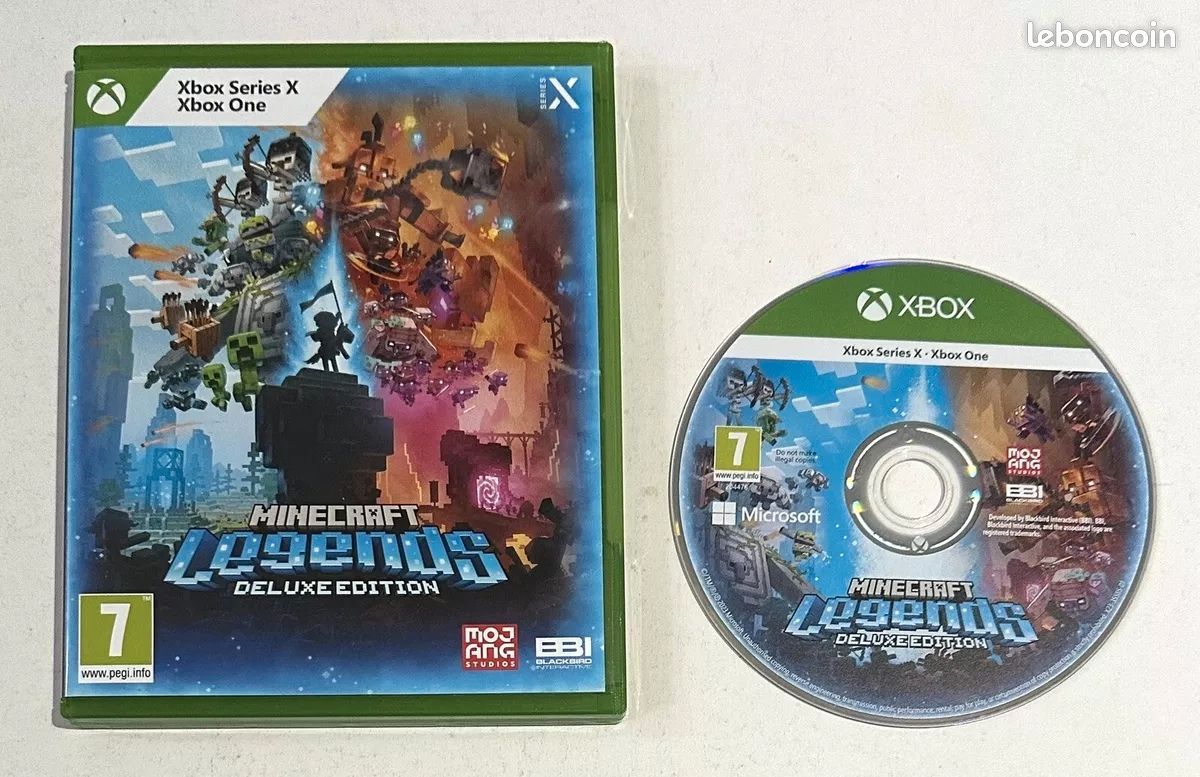 🎮Minecraft Légende Deluxe Edition jeu complet XBOX ONE/Série X (image 2)