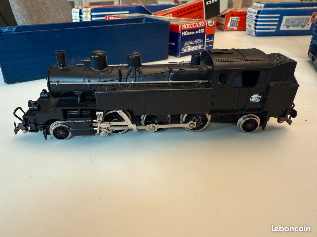 Hornby Meccano Loco vapeur 131 TB manque la boite d'origine