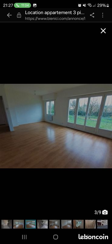 Appartement 3 pièces 63 m² · à Pineuilh · 63 m² · 550 €/mois