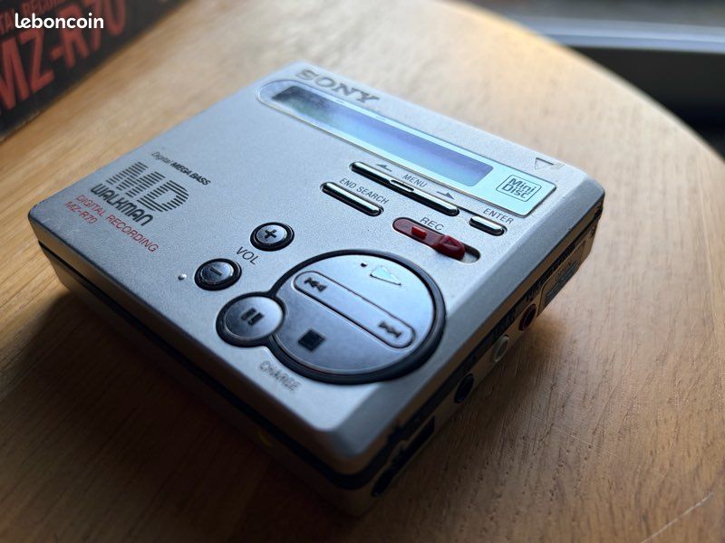 Lecteur enregistreur Minidisc Sony MZ-R70 Pour bricoleurs