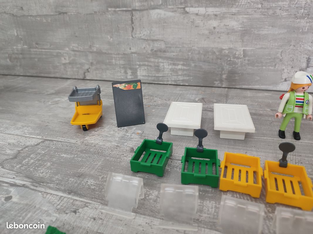 Jouet ancien Autoland Faller type Playmobil Play Big déchargement ref 3214 NEUF